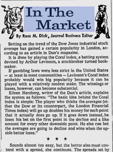 Coral Index 1971 Part 1